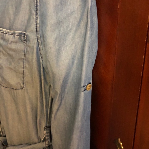 XS AQUA Chambray Dress like Denim - Picture 9 of 13